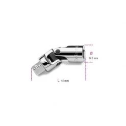 Embout, Douille & Accessoires BETA Cardan 1/4" - 900 /25 - 009000830