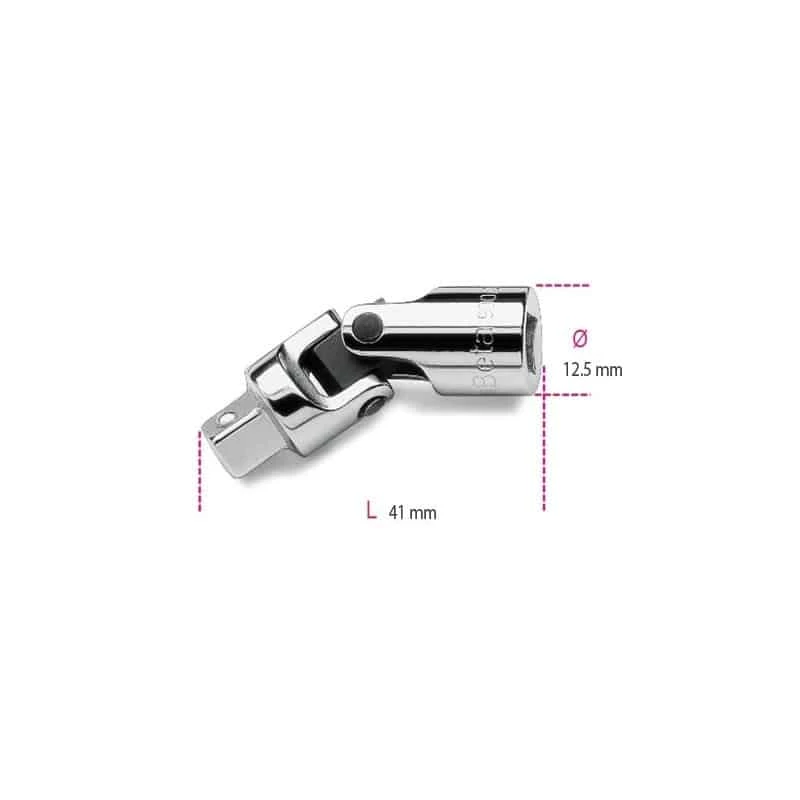 Embout, Douille & Accessoires BETA Cardan 1/4" - 900 /25 - 009000830 1 Embout, Douille & Accessoires BETA Cardan 1/4" - 900 /25 - 009000830