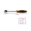 Embout, Douille & Accessoires BETA Cliquet 1/2" 72 Dents - 920/55 - 009200882