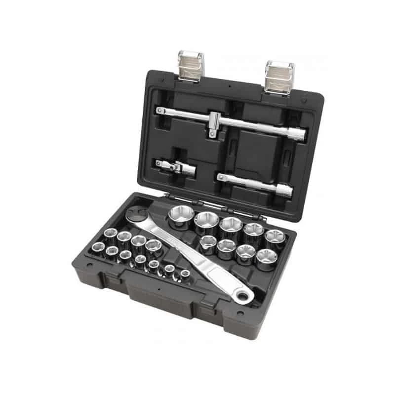 Embout, Douille & Accessoires BETA Coffret De 25 Outils 1/2" 923E/C25 - 009231025 1 Embout, Douille & Accessoires BETA Coffret De 25 Outils 1/2" 923E/C25 - 009231025