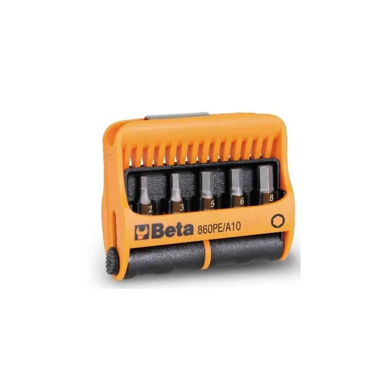 Embout, Douille & Accessoires BETA Coffret Embout De Vissage Vis 6 Pans Creux 860PE/A10 - 008600920 1 Embout, Douille & Accessoires BETA Coffret Embout De Vissage Vis 6 Pans Creux 860PE/A10 - 008600920