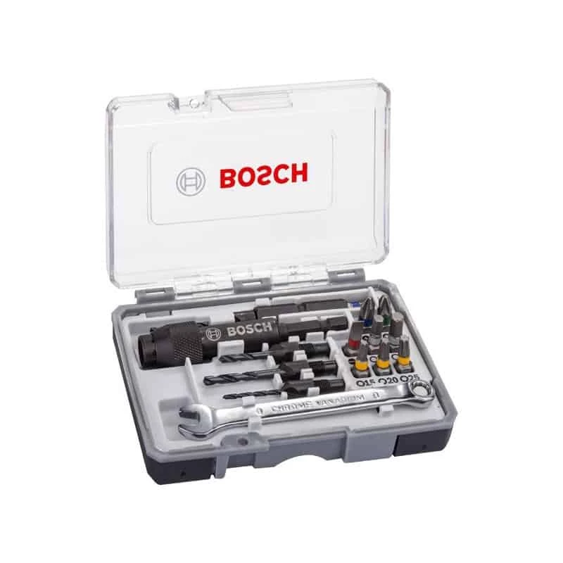 Embout, Douille & Accessoires BOSCH Coffret 2 En 1 Perçage, Fraisage Et Vissage - 2607002786 1 Embout, Douille & Accessoires BOSCH Coffret 2 En 1 Perçage, Fraisage Et Vissage - 2607002786