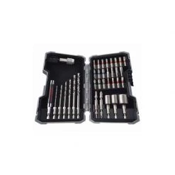 Embout, Douille & Accessoires BOSCH Coffret 35 Pièces Metal (forets, Embouts...) - 2607017328