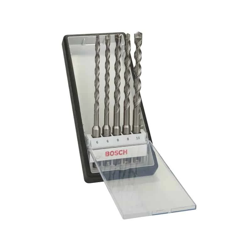 Foret Béton BOSCH Coffret 5 Forets Béton SDS-plus X5L Robust Line - 2607019932 1 Foret Béton BOSCH Coffret 5 Forets Béton SDS-plus X5L Robust Line - 2607019932