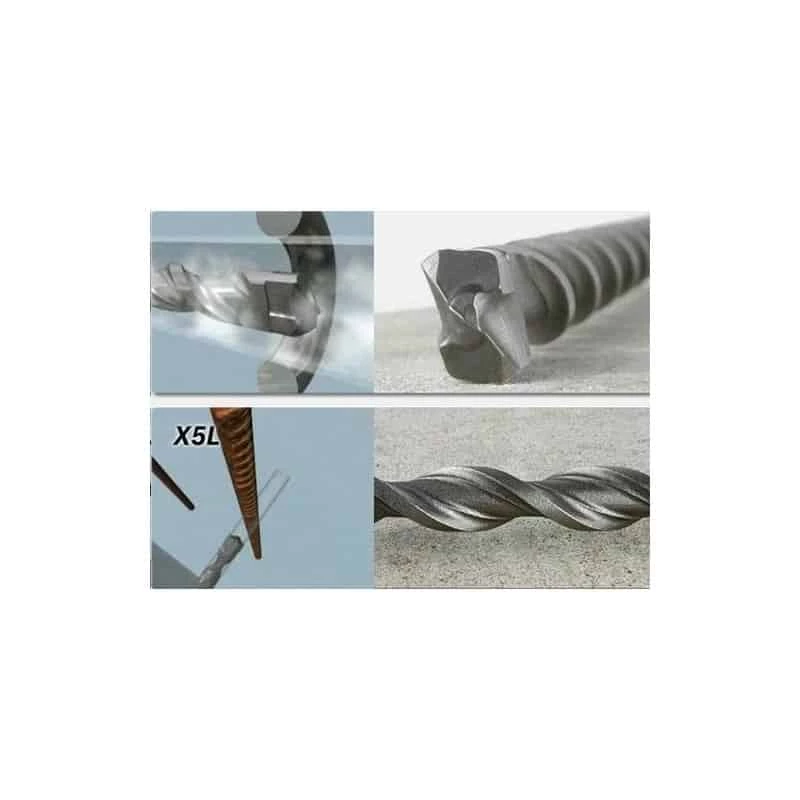 Foret Béton BOSCH Coffret 5 Forets Béton SDS-plus X5L Robust Line - 2608585073 6 Foret Béton BOSCH Coffret 5 Forets Béton SDS-plus X5L Robust Line - 2608585073 – Image 6