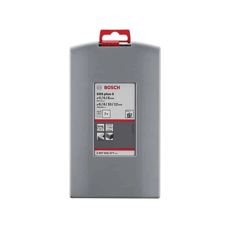 Foret Béton BOSCH Coffret 7 Forets Béton SDS-plus-5 - 2607018277 3 Foret Béton BOSCH Coffret 7 Forets Béton SDS-plus-5 - 2607018277 – Image 3
