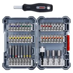 Embout, Douille & Accessoires BOSCH Coffret De 44+1 Pièces Embouts Et Douilles - 2607017692