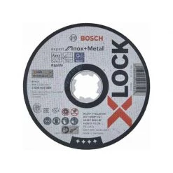 Disque & Meule BOSCH Disque à Tronçonner Plat X-LOCK 125mm - Expert For Inox And Metal
