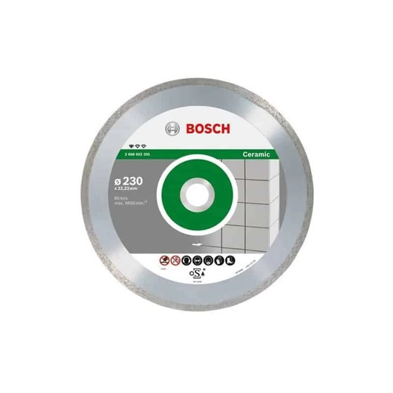 Disque & Meule BOSCH Disques à Tronçonner Diamantés Céramique - Standard For Ceramic 1 Disque & Meule BOSCH Disques à Tronçonner Diamantés Céramique - Standard For Ceramic