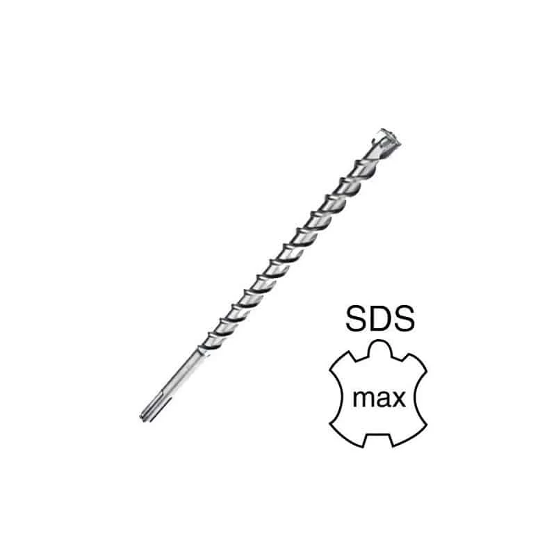 BOSCH Foret Béton Speed X 2 Taillants Pour Perfo SDS-Max 1 BOSCH Foret Béton Speed X 2 Taillants Pour Perfo SDS-Max