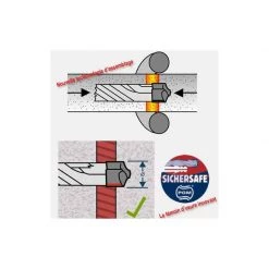 Foret Béton BOSCH Foret X5L Pour Marteau Perforateur SDS-Plus -Accessoire Consommable Soldes bosch foret x5l pour marteau perforateur sds plus 3