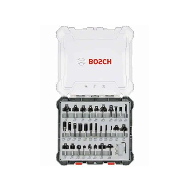Fraise à Bois & Mèche Spéciale BOSCH Kit De 30 Fraises Mixtes à Queue De 6mm - 2607017474 2 Fraise à Bois & Mèche Spéciale BOSCH Kit De 30 Fraises Mixtes à Queue De 6mm - 2607017474 – Image 2
