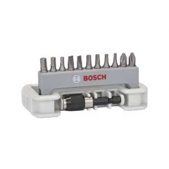 Embout, Douille & Accessoires BOSCH Set De 11 Pièces Embouts De Vissage + Porte-embout - 2608522131