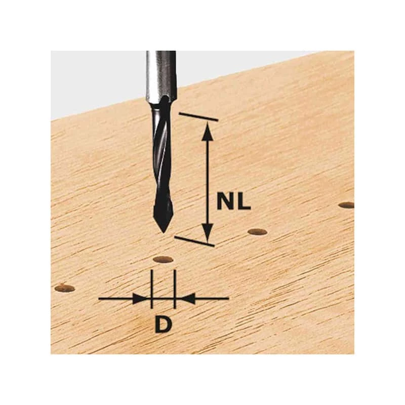 Fraise à Bois & Mèche Spéciale FESTOOL Foret De Perçage HW S8 D5/30 - 491064 1 Fraise à Bois & Mèche Spéciale FESTOOL Foret De Perçage HW S8 D5/30 - 491064