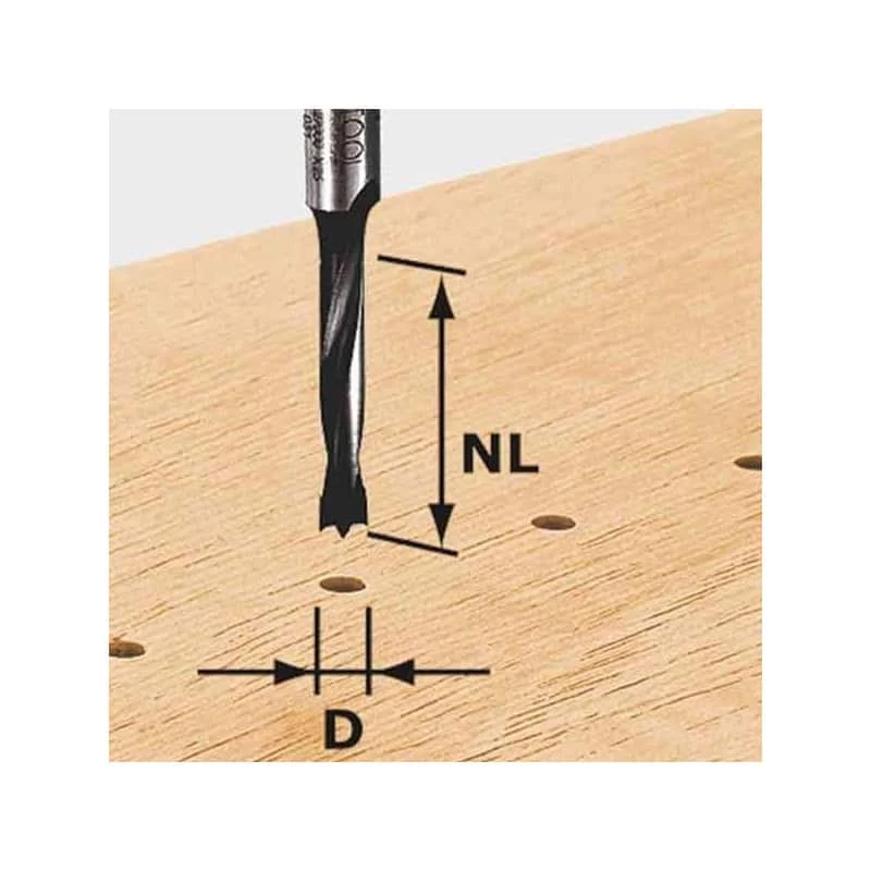 Fraise à Bois & Mèche Spéciale FESTOOL Fraises Pour Tourillons HW Ø8mm 1 Fraise à Bois & Mèche Spéciale FESTOOL Fraises Pour Tourillons HW Ø8mm