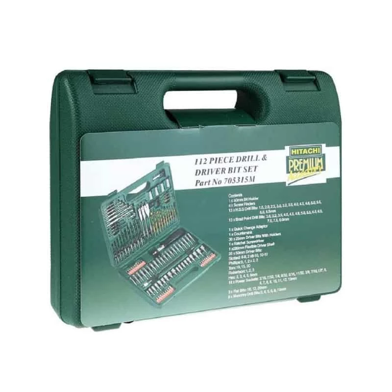 HIKOKI (HITACHI) Embout, Douille & Accessoires HIKOKI Set De Vissage Et Perçage 112 Pièces - 705315M 2 HIKOKI (HITACHI) Embout, Douille & Accessoires HIKOKI Set De Vissage Et Perçage 112 Pièces - 705315M – Image 2