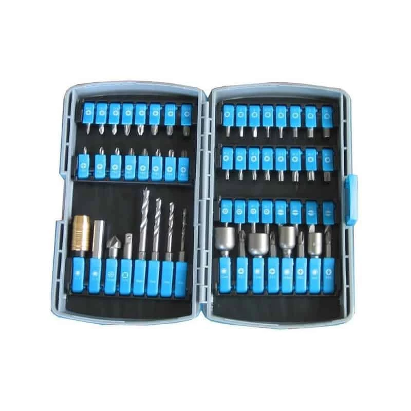 Embout, Douille & Accessoires LEMAN Assortiment De Vissage Et Perçage De 56 Pièces - 56056 1 Embout, Douille & Accessoires LEMAN Assortiment De Vissage Et Perçage De 56 Pièces - 56056