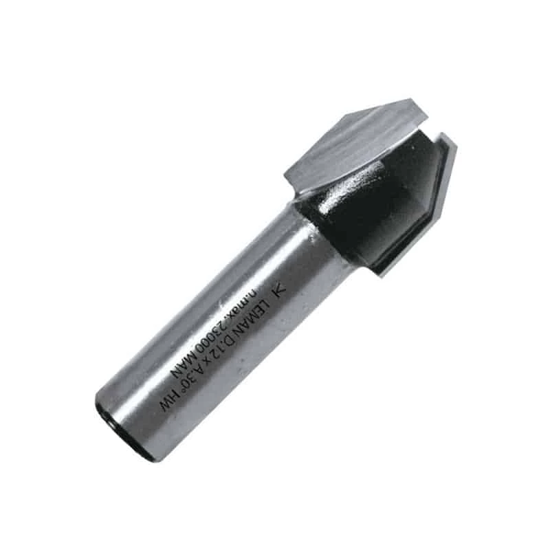 Fraise à Bois & Mèche Spéciale LEMAN Fraise D'affleureuse Combinée Ø12mm 45° Queue Ø8mm - 4658.745.00 1 Fraise à Bois & Mèche Spéciale LEMAN Fraise D'affleureuse Combinée Ø12mm 45° Queue Ø8mm - 4658.745.00