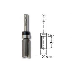 Fraise à Bois & Mèche Spéciale LEMAN Mèches D'affleureuse Droite + Guide Supérieur - 5616/5618