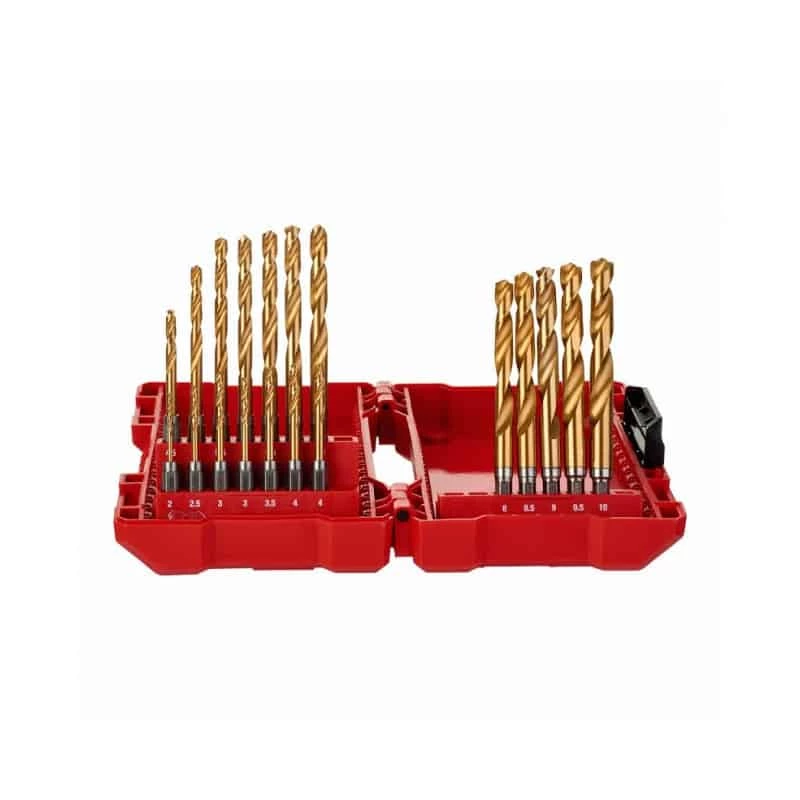 Foret Métal MILWAUKEE Coffret 19 Forets Metaux HSS-G Hexag. - 48894760 3 Foret Métal MILWAUKEE Coffret 19 Forets Metaux HSS-G Hexag. - 48894760 – Image 3
