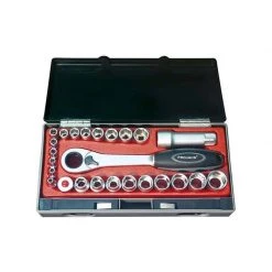 Clé De Serrage PROJAHN Coffret Clé à Cliquet, Douilles Débouchées - 4016