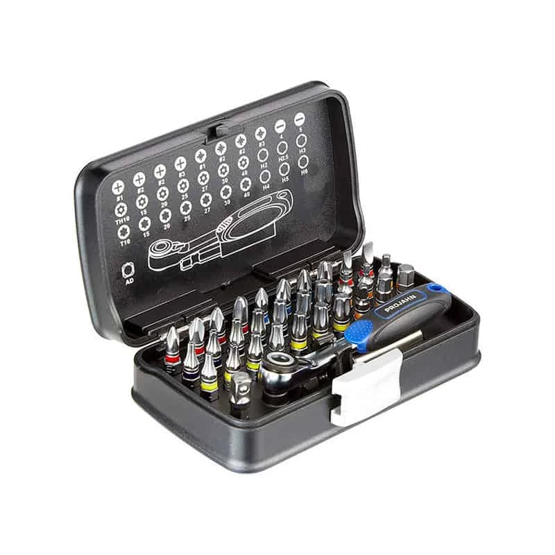 Embout, Douille & Accessoires PROJAHN Coffret D'embouts 33 Pièces - 4095 1 Embout, Douille & Accessoires PROJAHN Coffret D'embouts 33 Pièces - 4095