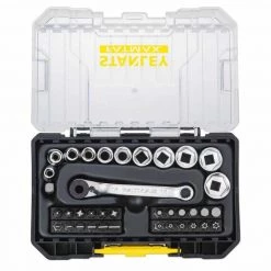 Embout, Douille & Accessoires STANLEY Coffret 1/4" 37 Pièces Stakbox S FATMAX - FMMT19101-0 -Accessoire Consommable Soldes stanley coffret 14 37 pieces stakbox s fatmax fmmt19101 0 3